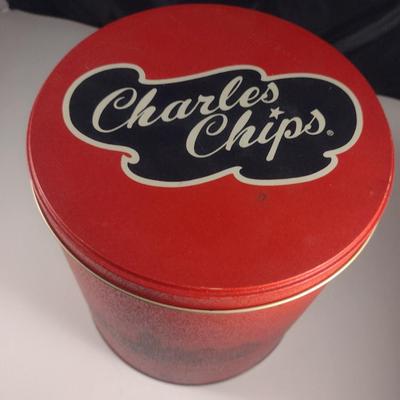 Charles Chips Storage Tin