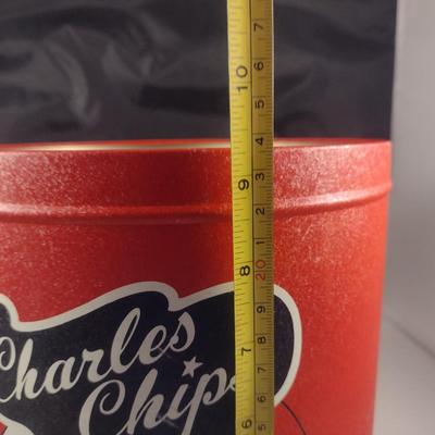 Charles Chips Storage Tin