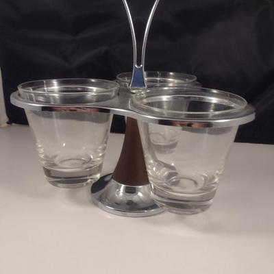 Three Section Relish/Condiment Caddy