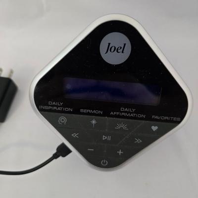 Joel Osteen Inspiration Wireless Portable Audio Cube With Sermons & Affirmations