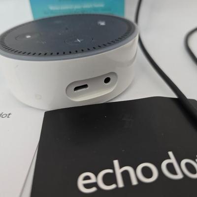 Echo Dot 3rd Gen Smart Speaker with original box & instructions