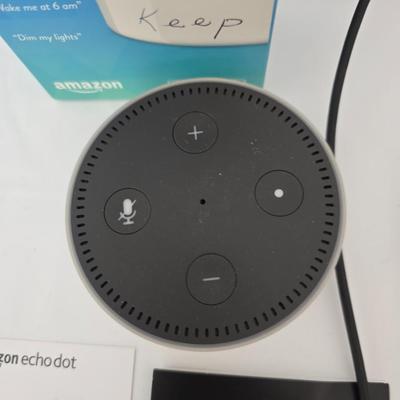 Echo Dot 3rd Gen Smart Speaker with original box & instructions