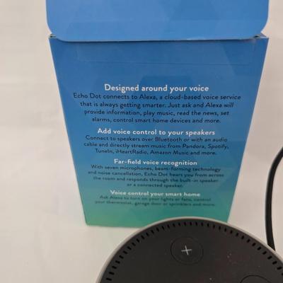 Echo Dot 3rd Gen Smart Speaker with original box & instructions