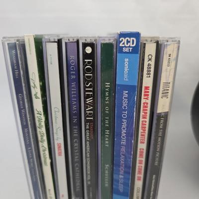Sony Personal Audio system model No. CFD-S70 with a collection of great music on CD