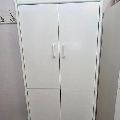72" 4 door storage cabinet with adjustable shelves (2 of 3)