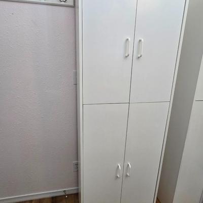 72" 4 door storage cabinet with adjustable shelves (2 of 3)