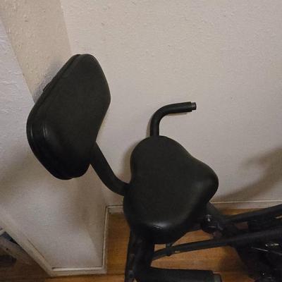 Slim Cycle exercise bicycle - Fitness from the closet! Easy convenient fold away bike - perfect for winter riding weight loss!