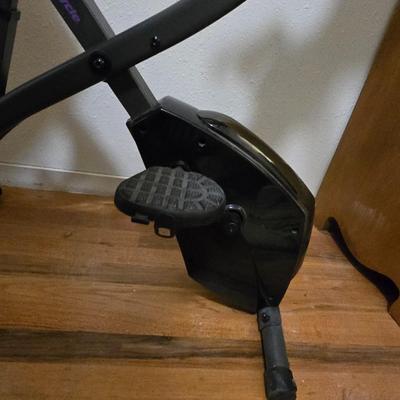 Slim Cycle exercise bicycle - Fitness from the closet! Easy convenient fold away bike - perfect for winter riding weight loss!