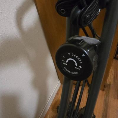 Slim Cycle exercise bicycle - Fitness from the closet! Easy convenient fold away bike - perfect for winter riding weight loss!