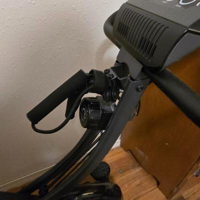 Slim Cycle exercise bicycle - Fitness from the closet! Easy convenient fold away bike - perfect for winter riding weight loss!