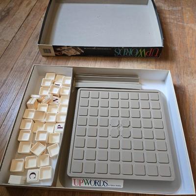Assortment of fun board games - Racko - Word Yahtzee - Uno wild tiles - upwords and more