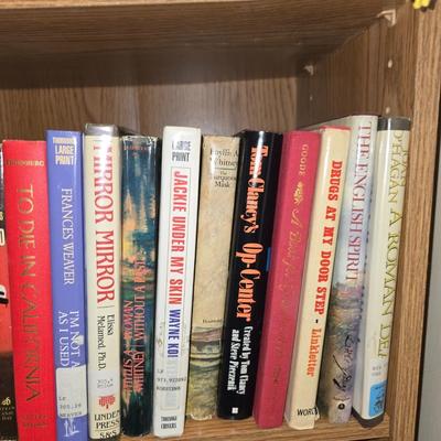 Collection of hardback books - Robin Cook - Joanne Fluke - Jack Higgins - Judith Krantz - Anne Tyler and more great authors