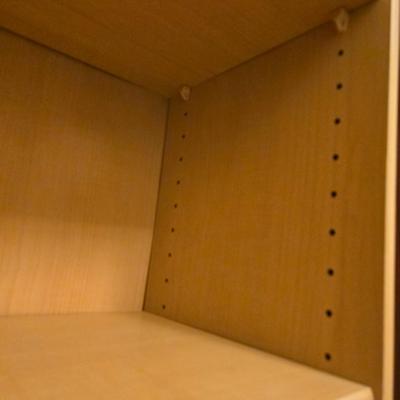 71" tall bookshelf with adjustable shelves