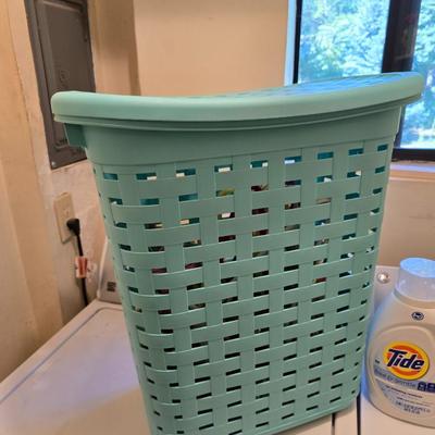 Laundry bundle - hamper - Iron - Tide Laundry soap - Hangers and more