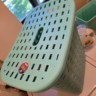 Laundry bundle - hamper - Iron - Tide Laundry soap - Hangers and more