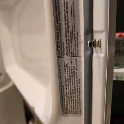 GE® 7.0 cu. ft. capacity Dura Drum electric dryer with HE SensorDry™