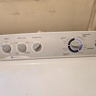 GE® 7.0 cu. ft. capacity Dura Drum electric dryer with HE SensorDry™