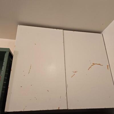 Two Vintage Youngstown Kitchens wall mount metal storage cabinets