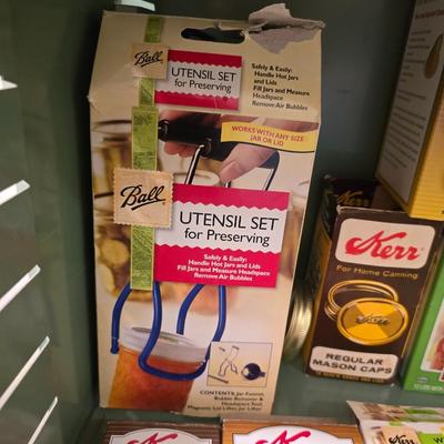 It's time to can your garden! Canning jars and accessories