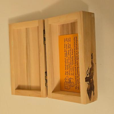 Eagle decor and man cave items Wooden trinket box - eagle bell - eagle letter opener - old watch - keychains - pocketknives and more