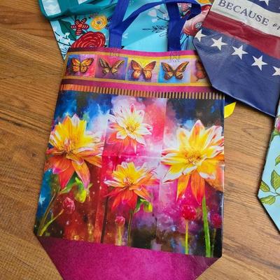 Large assortment of grocery / shopping bags