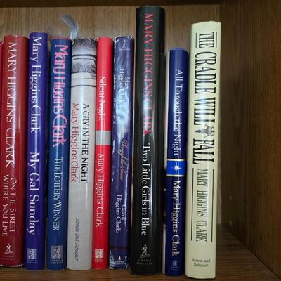 Marry Higgins Clark Hardback book collection -