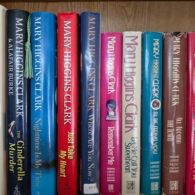 Marry Higgins Clark Hardback book collection -