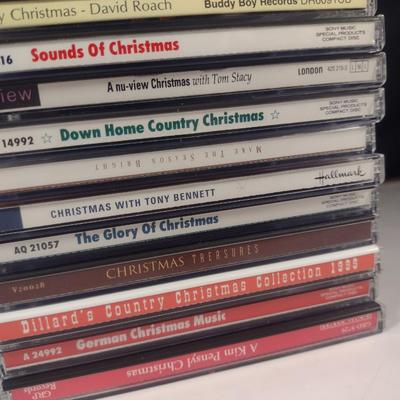 Collection of Christmas Music CDs