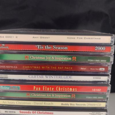Collection of Christmas Music CDs