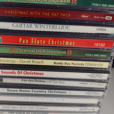 Collection of Christmas Music CDs