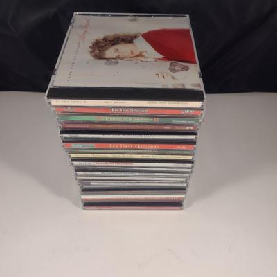 Collection of Christmas Music CDs
