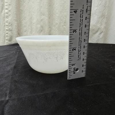 Vintage FireKing Mcdonalds mugs and three small FireKing bowls