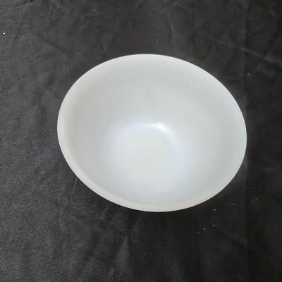 Vintage FireKing Mcdonalds mugs and three small FireKing bowls