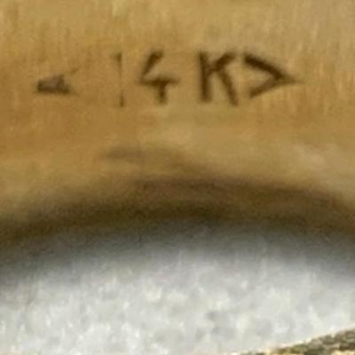 14k Yellow Gold Band - 4.8 grams size 4.5