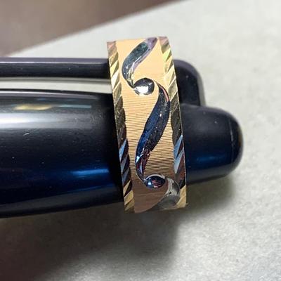 14k Yellow Gold Band - 4.8 grams size 4.5