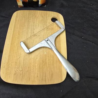 15 piece cutlery set with wood knife block - comes with cutting boards and cheese cutters