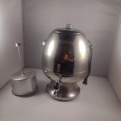 Vintage Hamilton Beach Coffee Percolator and Dispenser- 35 Cup Capacity- Item is Untested