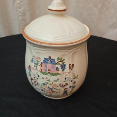 Assortment of kitchen storage containers and canisters
