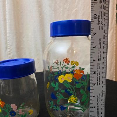 Assortment of kitchen storage containers and canisters