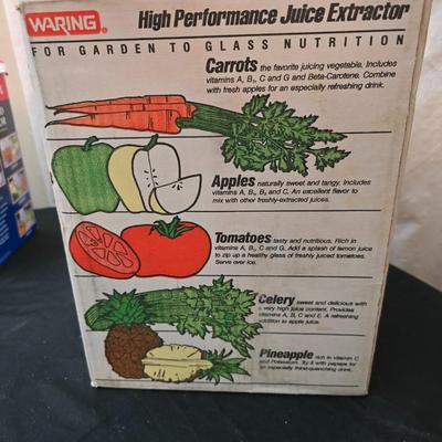 Betty Crocker micro food processor with Waring High performance Juice extractor