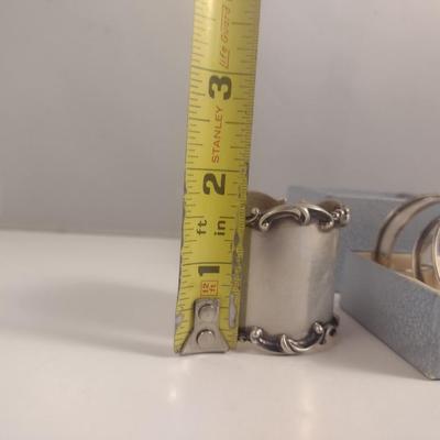 Collection of Sterling Silver Napkin Rings- Approx Total Weight 110.6 Grams