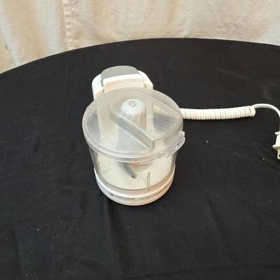 Mini Kitchen appliances for one - small mixer - small blender - and small food processor