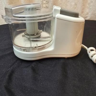 Mini Kitchen appliances for one - small mixer - small blender - and small food processor