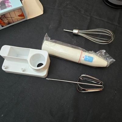 Mini Kitchen appliances for one - small mixer - small blender - and small food processor