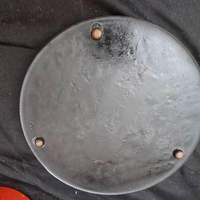 Vintage metal kitchen canister set with wall art and a electric warm - o - tray food warmer