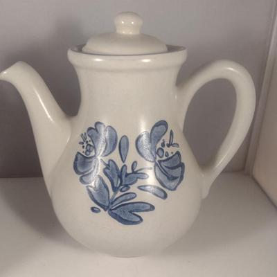 Pfaltzgraff Yorktowne Coffee Pot, Insulated Plastic Carafe, Creamer, and Covered Sugar Bowl