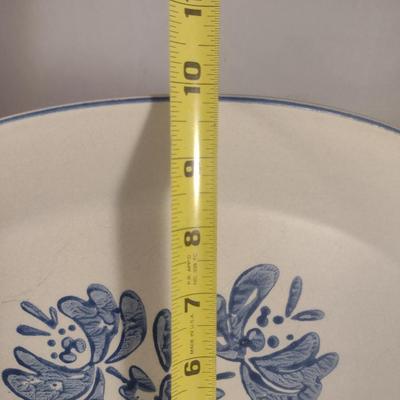 Pfaltzgraff Yorktowne Pottery Serve Ware- 14" Platter and Pair of 8 1/2" Vegetable Bowls