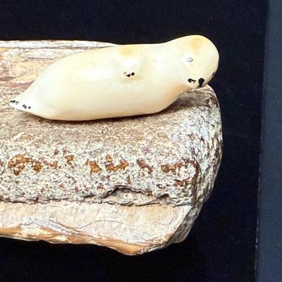 Antique Fossilized Mastodon Art