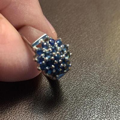 Sterling Estate Rings Lot Size 7,7,7,8