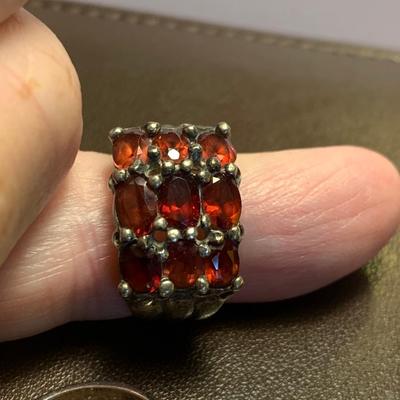 Sterling Estate Rings Lot Size 7,7,7,8